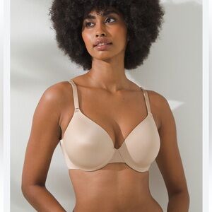 NWT Soma Women’s Vanishing Back Bra in Pale‎ Sand Size 40DD Smoothing